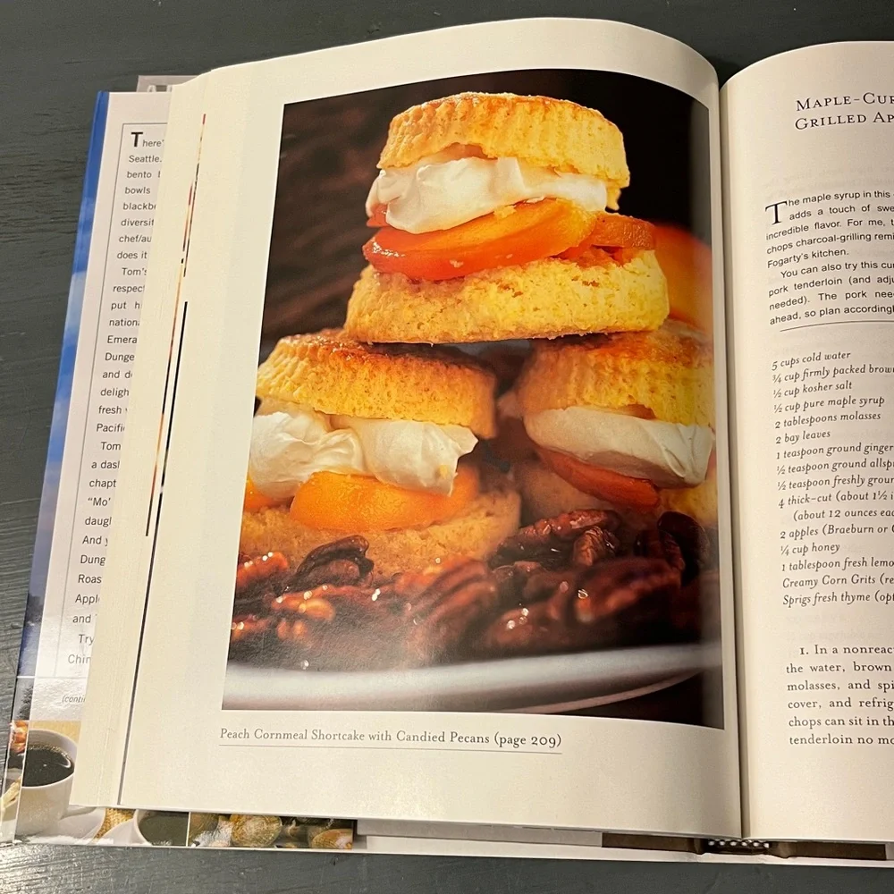 Seattle Kitchen Cookbook TOM DOUGLAS SIGNED cookbook and guide EUC